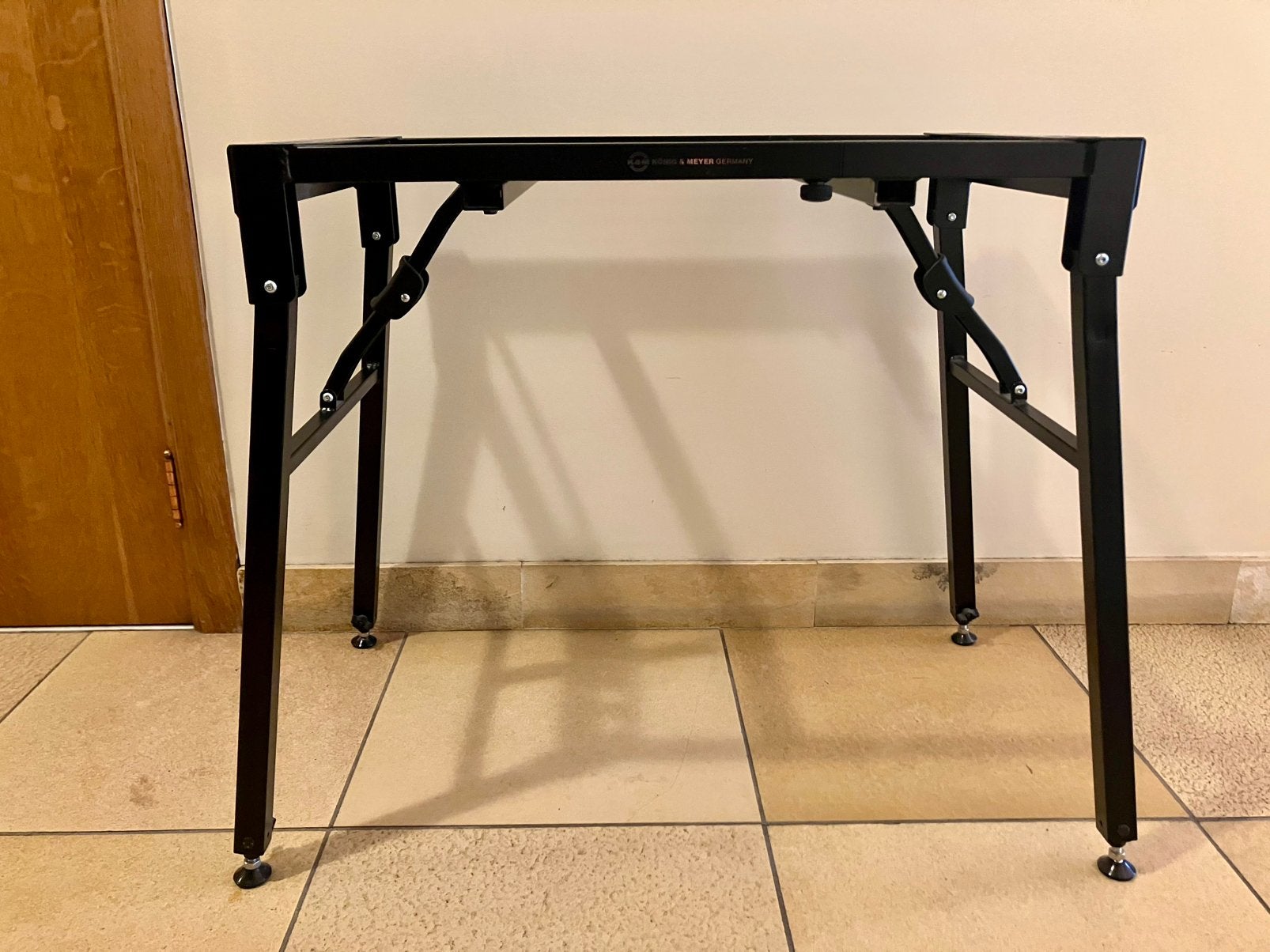 Piano / keyboard standaard K & M, Musique & Instruments, Enlèvement, Utilisé, Pied pour instrument, Clavier ou Synthétiseur