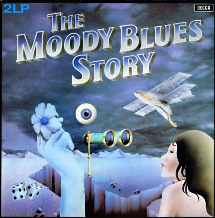 2lp: THE MOODY BLUES - THE MOODY BLUES STORY (bied vanaf 4€), Gebruikt, Ophalen of Verzenden, 1970 - 1979, Gatefold hoes