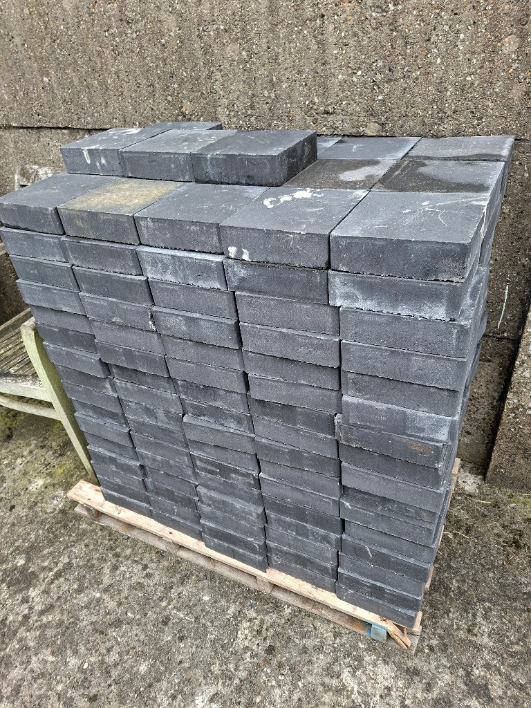 antraciet klinkers, Ophalen, Steen of Klei, Nieuw, Minder dan 50 cm