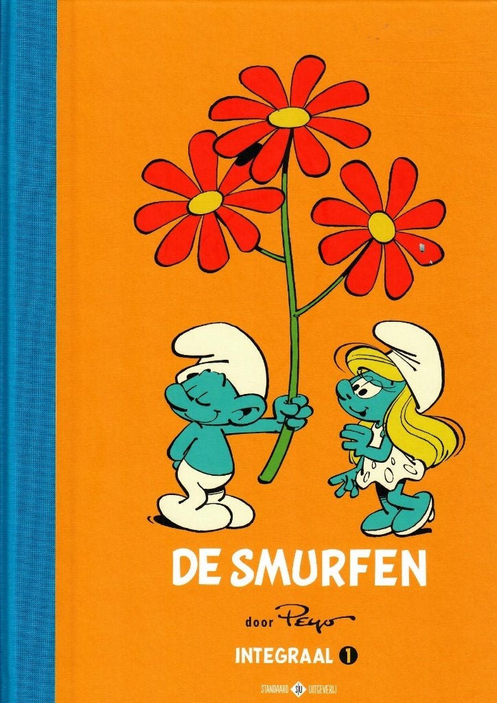 Smurfen Integraal 1t/m4 - Luxe HC linnen rug - Nieuwstaat, Peyo, Complete serie of reeks, Nieuw, Ophalen of Verzenden