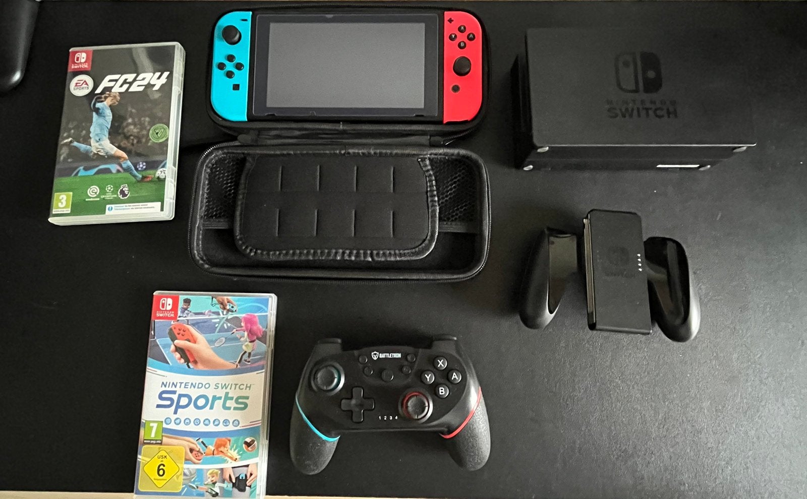 Nintendo Switch avec accessoires, Enlèvement, Comme neuf