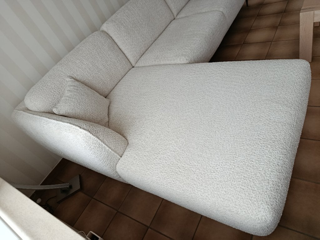 Siège, Maison & Meubles, Canapés | Salons, Comme neuf, Banc d'angle, 300 cm ou plus, Métal, Tissus, Enlèvement