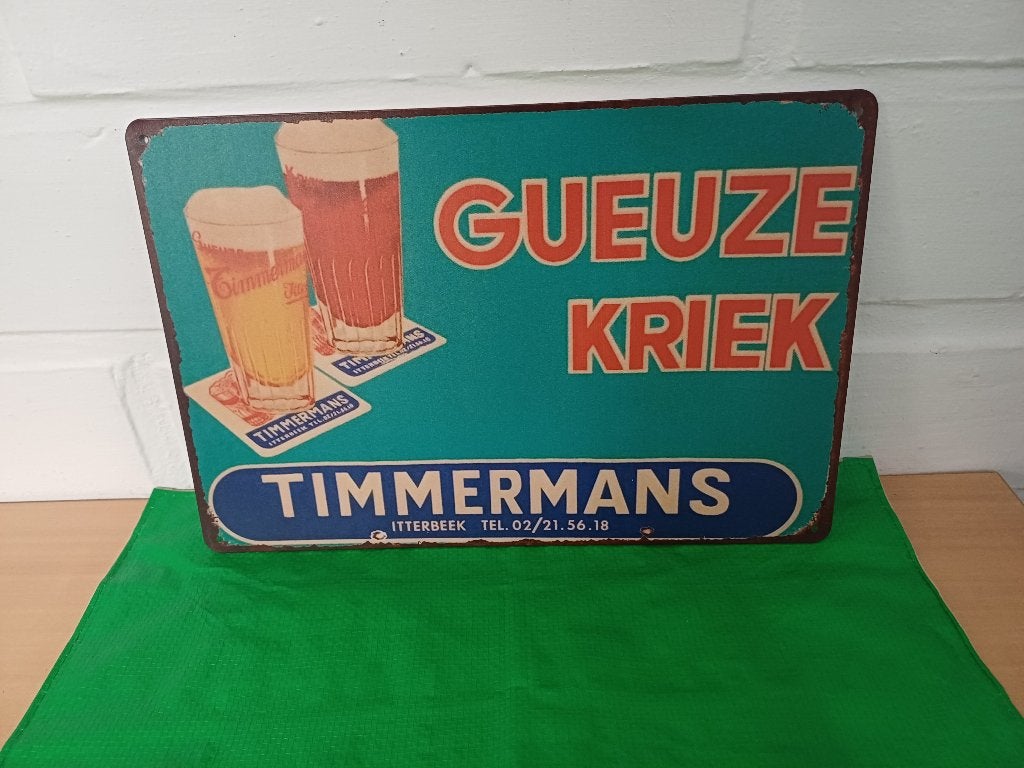 Plaque murale Beer Gueuze, Envoi