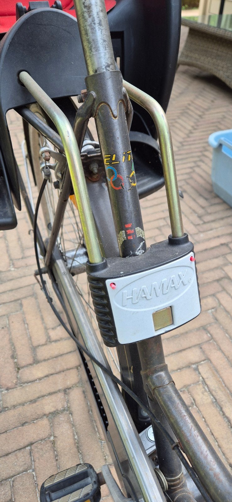 Fiets kinderstoel., Enlèvement