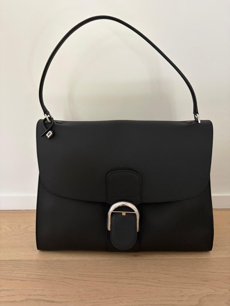Sac Delvaux Brillant Tempo large noir neuf, Enlèvement, Neuf, Noir