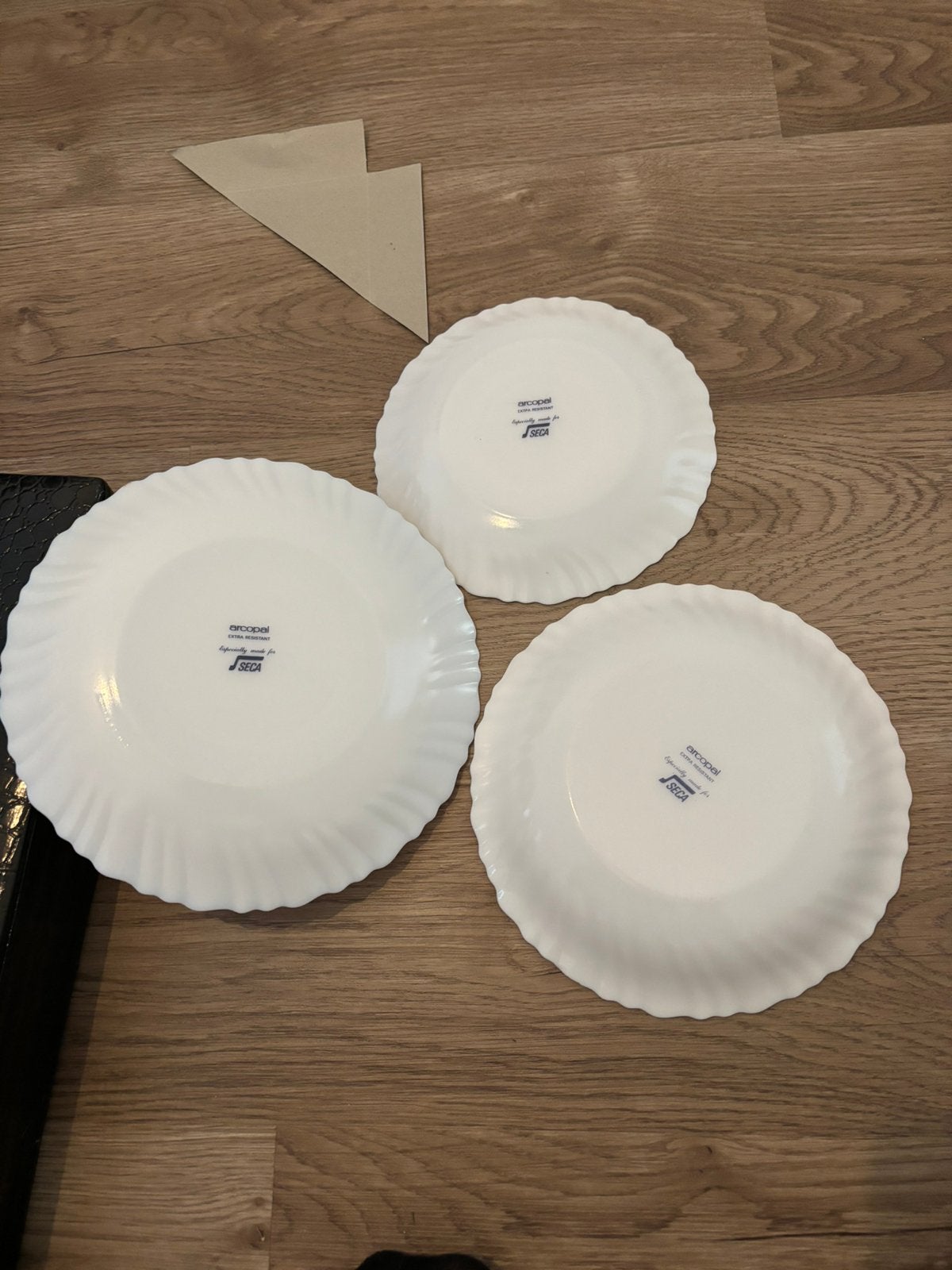 Witte servies borden, Ophalen, Zo goed als nieuw, Bord(en)