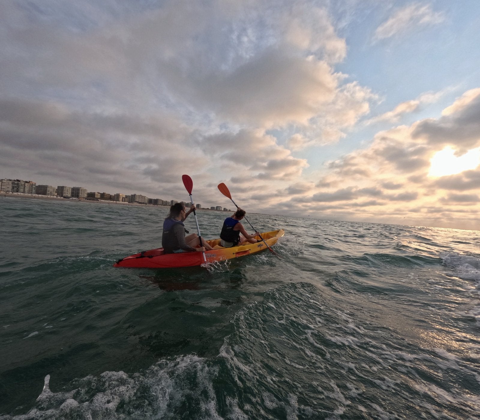 2x Ocean Quatro sit-on-top kajak – zeer goede staat, Ophalen, Zo goed als nieuw, Kajak