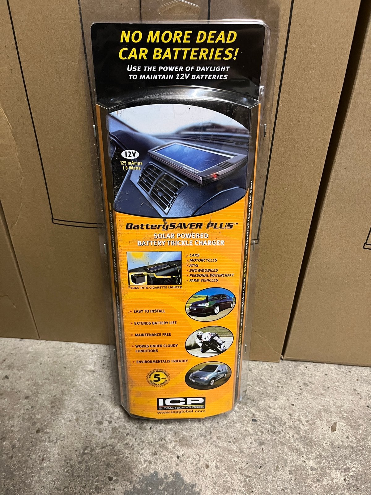 Chargeur à panneau solaire  voiture ICP, Enlèvement ou Envoi