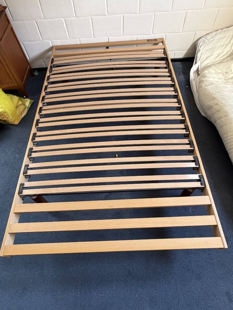 Lattoflex bedset 120x200 met boxspring en matras, Ophalen, /, Gebruikt, Eenpersoons