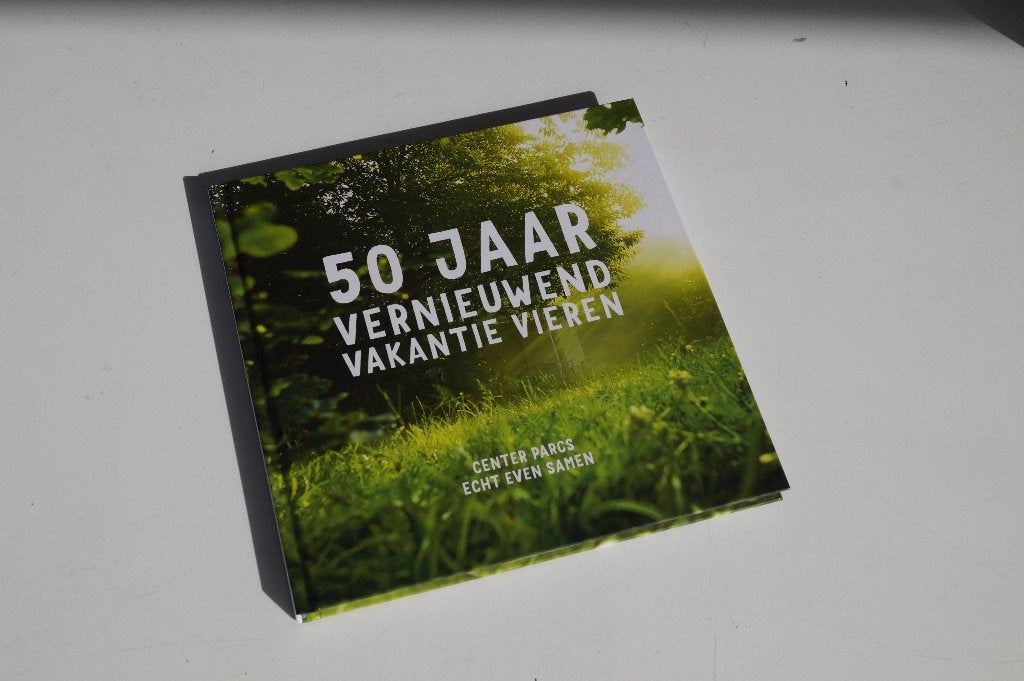 boek 50 jaar center parcs, Enlèvement, Comme neuf