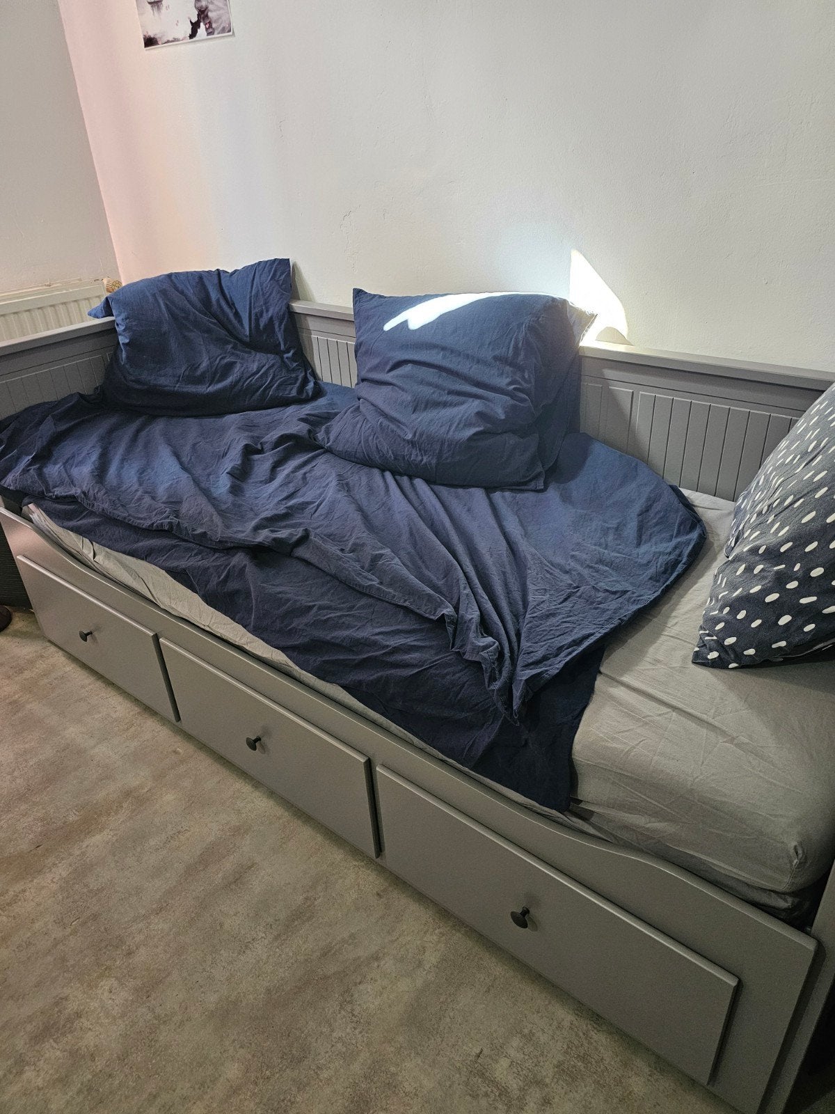 Canapé lit ikea bon état, Ophalen, Gebruikt, 210 cm, Tweepersoons