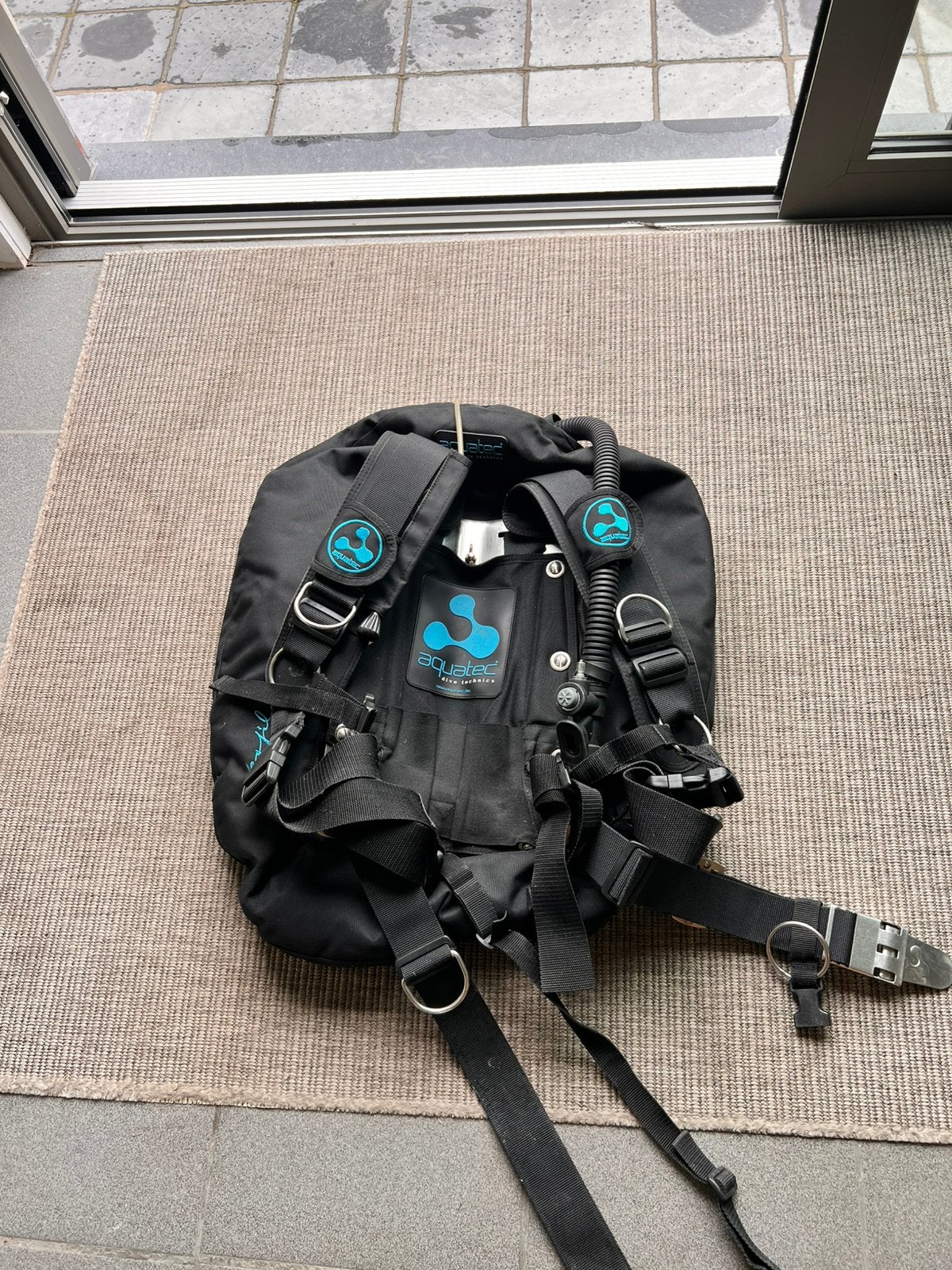 Aile de plongée, Enlèvement, Utilisé, Gilet de stabilisation