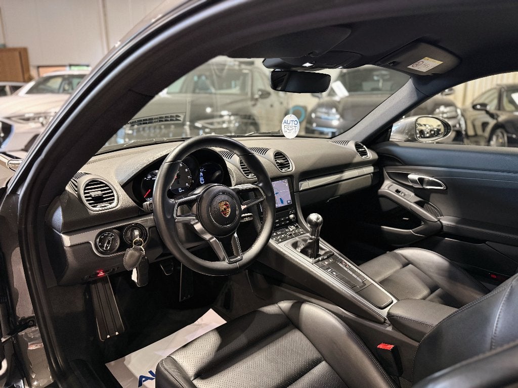 Porsche 718 Cayman S 2.5 Turbo | Agate Grey - Garantie, Auto's, Dealer onderhouden, Achterwielaandrijving, 2497 cc, Elektrische ramen