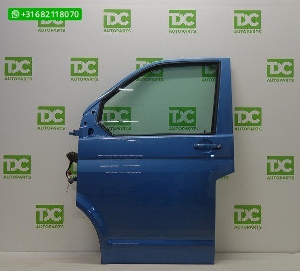 Volkswagen T6 (15-20) Voorportier links acapulco blue, Gebruikt, Voor, Ophalen of Verzenden, Volkswagen