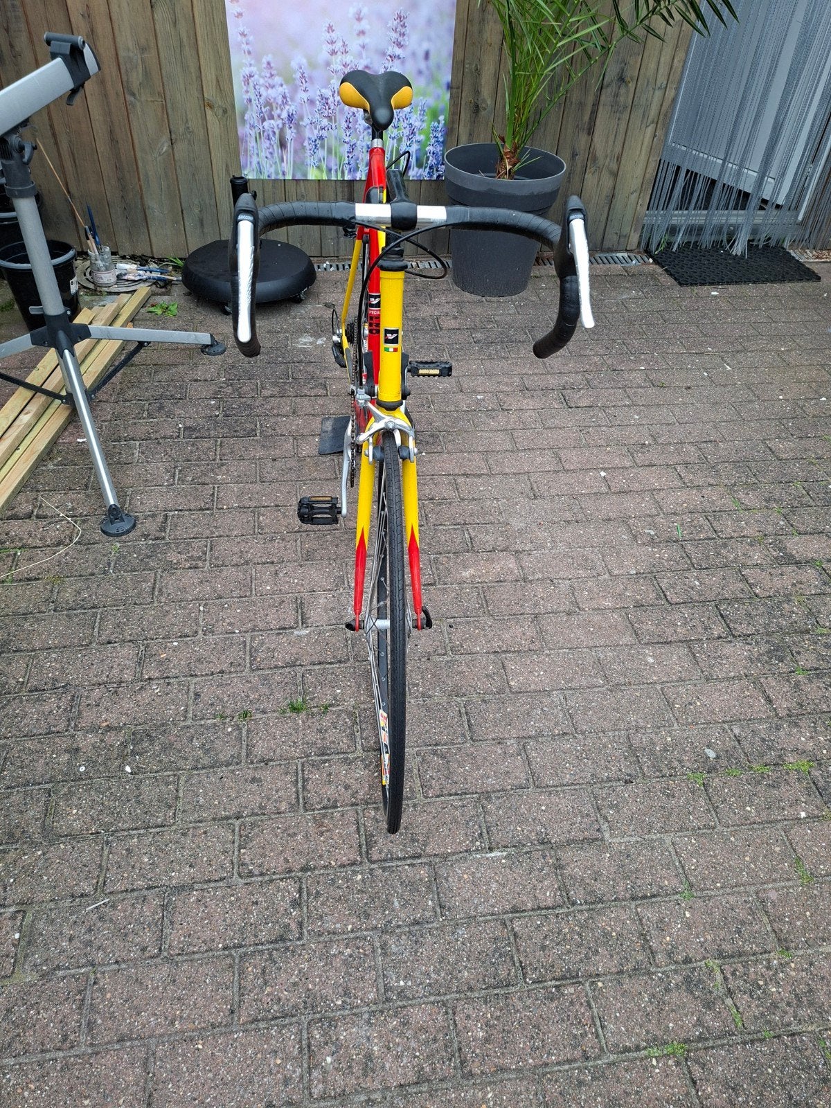 Retro fiets, Ophalen