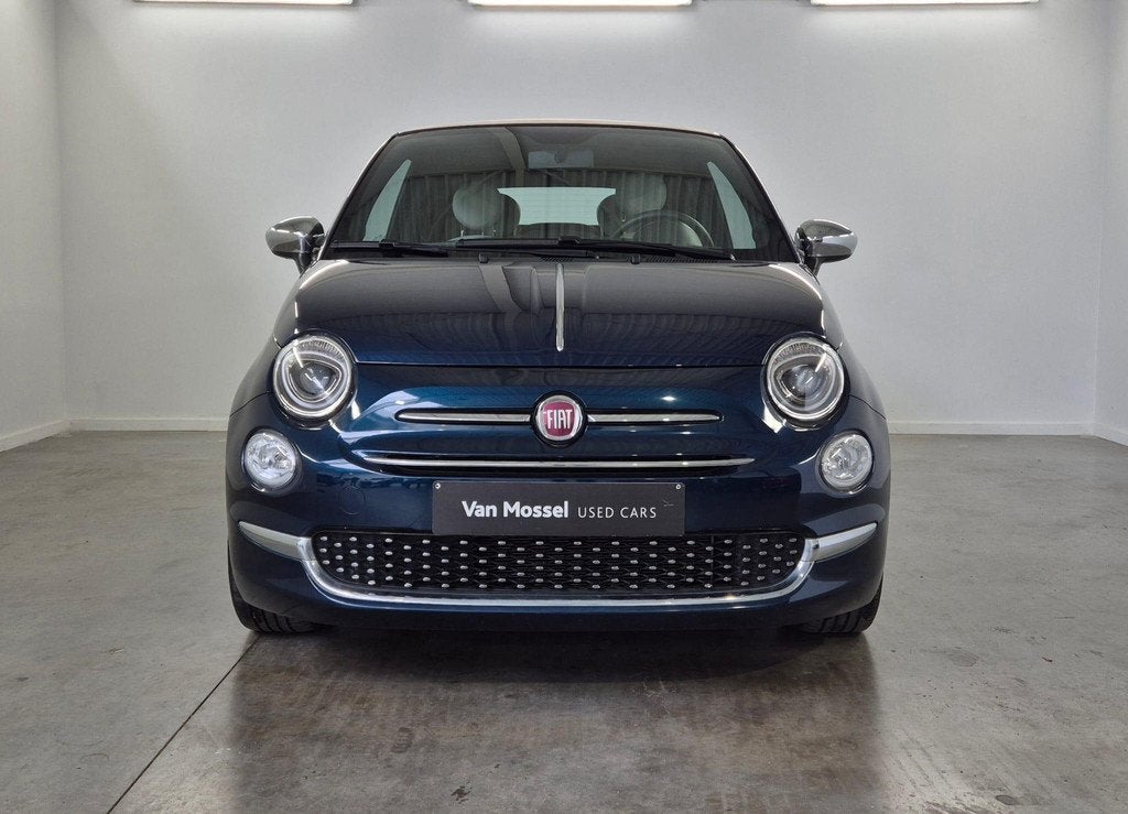 Fiat 500c Dolcevita, Auto's, Fiat, 4 zetels, Gebruikt, Beige, Blauw