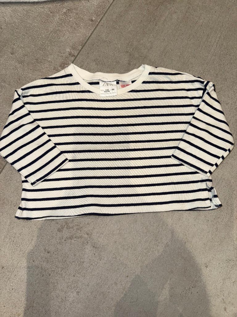 Blouse Zara marinière blanc/bleu, Enfants & Bébés, Neuf, Garçon ou Fille, Enlèvement ou Envoi, Zara