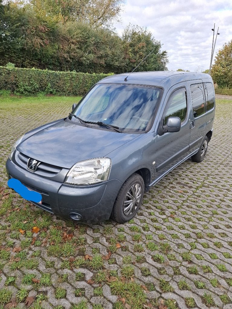 peugeot partner, Autos, Argent ou Gris, Boîte manuelle, Noir, 5 portes