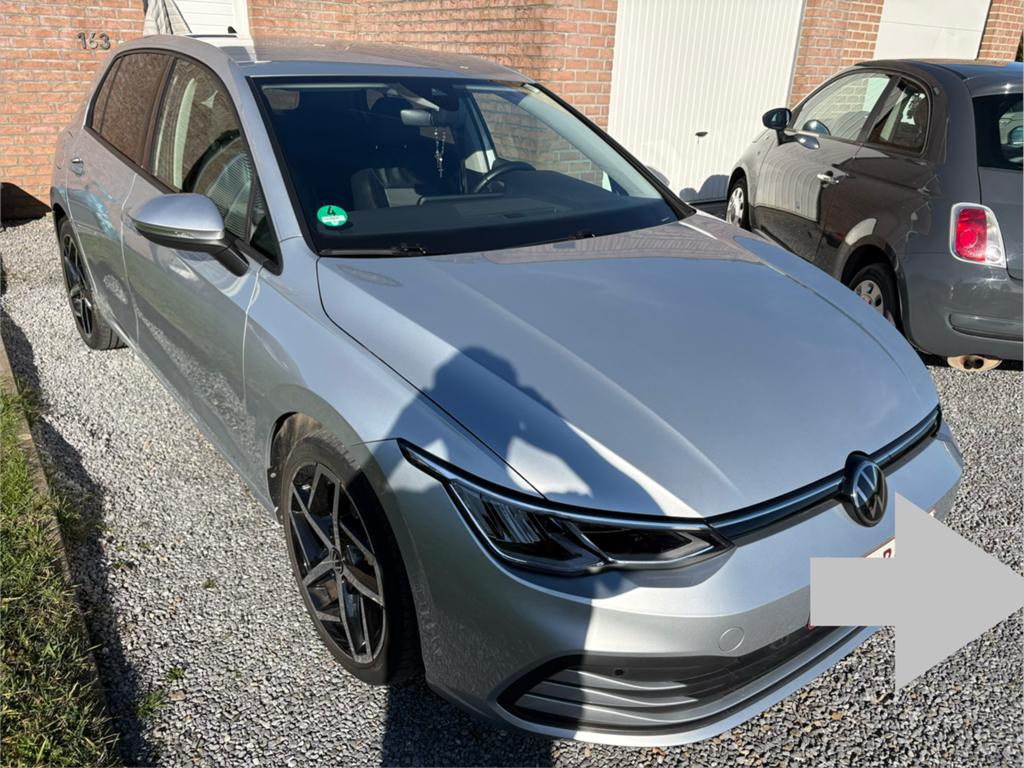 Vw Golf 8 Diesel goede staat 67000KM 16/02/2023, Auto's, Voorwielaandrijving, 4 cilinders, 5 deurs, Particulier