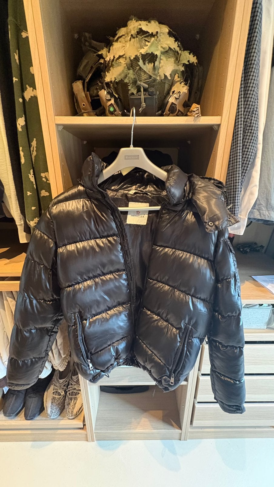 1op1 moncler maya, Kleding | Heren, Jassen | Winter, Ophalen, Zo goed als nieuw, Maat 46 (S) of kleiner