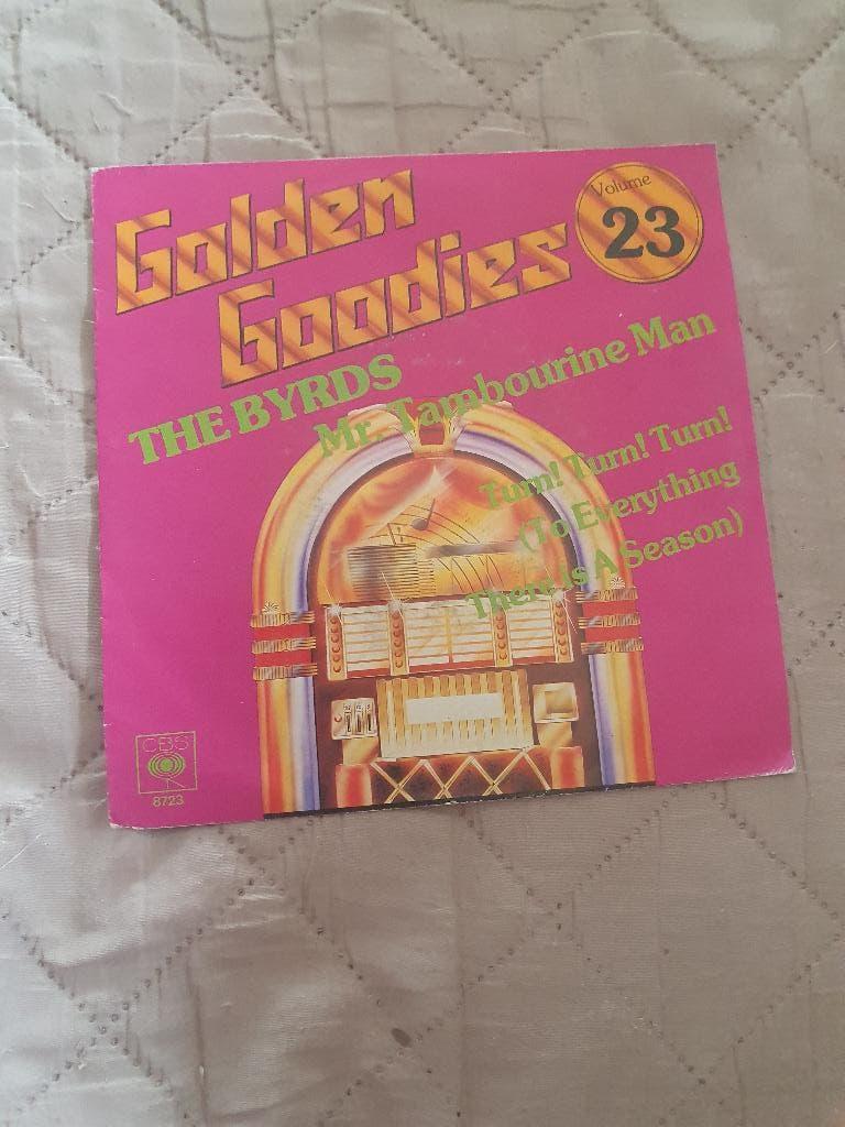 The Byrds – Mr. Tambourine Man / Turn! Turn! Turn! - 1980, 7 inch, Ophalen of Verzenden, Zo goed als nieuw, Rock en Metal