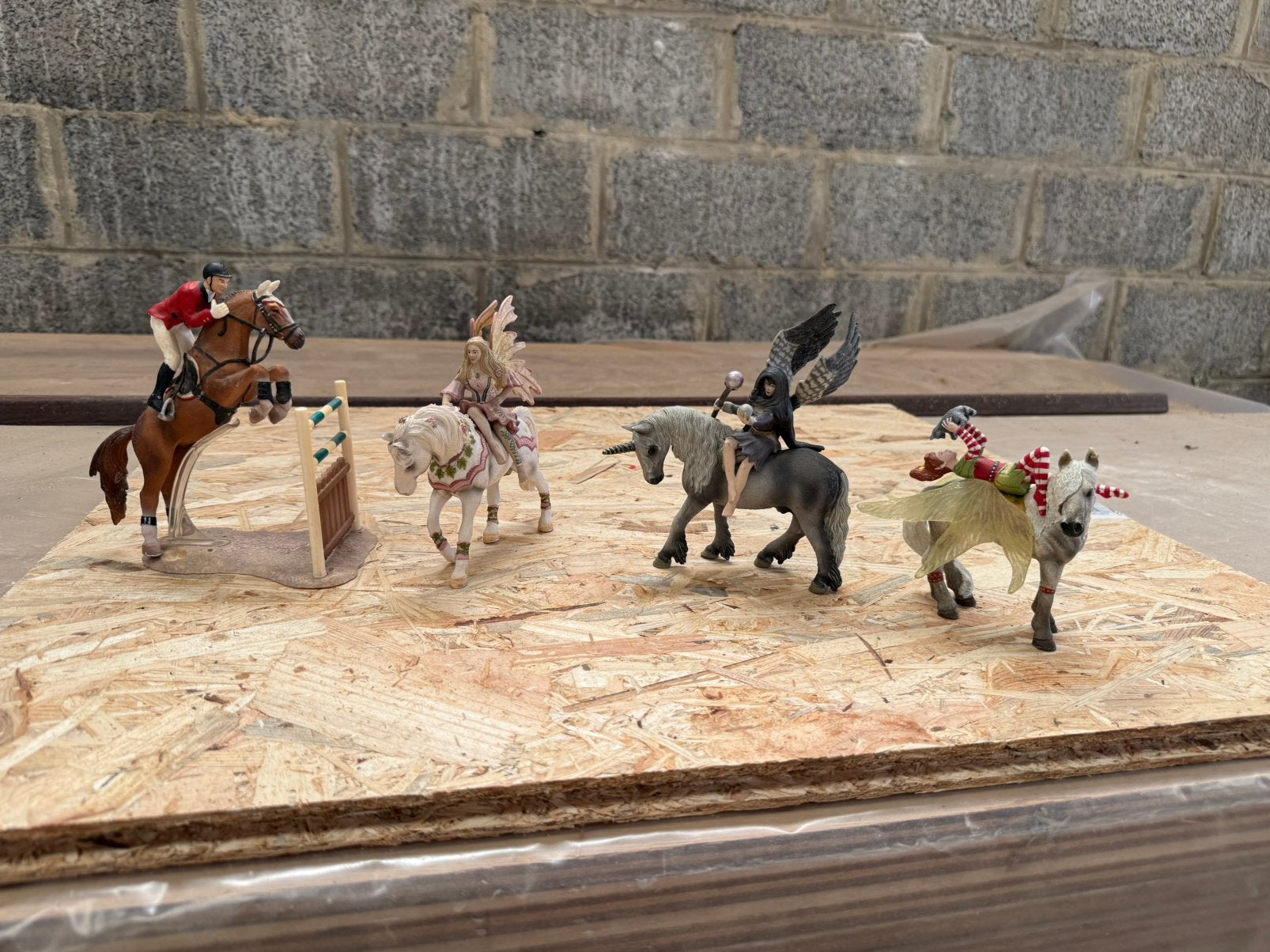 Paarden Schleich-figuren, Verzamelen, Ophalen, Zo goed als nieuw, Paard