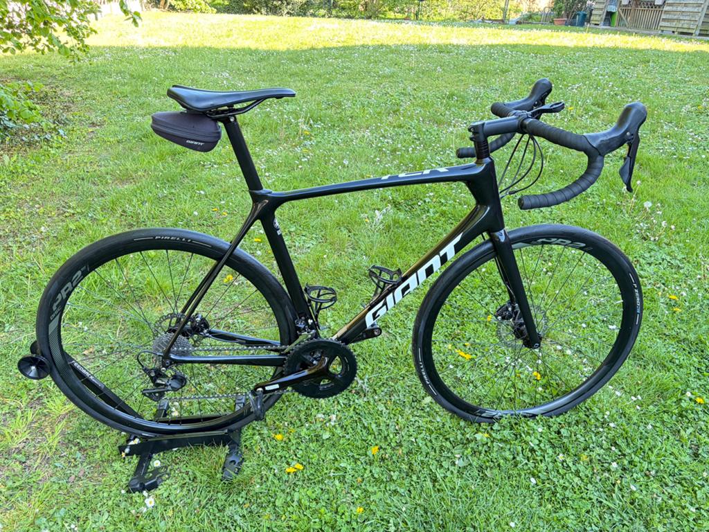 Giant TCR Advanced Carbon Racefiets – Maat L – Shimano 105, Vélos & Vélomoteurs, Vélos | Vélos de course, Comme neuf, Giant, Carbone