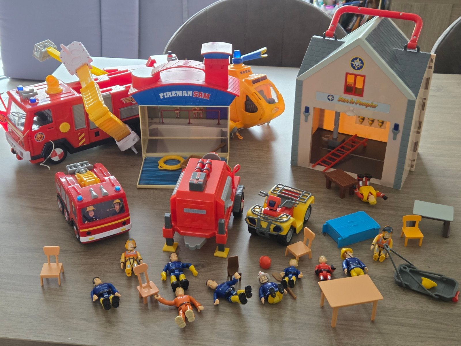 Jouets Sam le pompier, Enlèvement