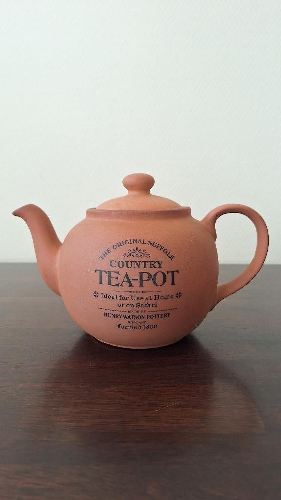 Theepot HENRY WATSON POTTERY Suffolk thee vintage Brits, Neuf, Uni, Enlèvement ou Envoi, Céramique