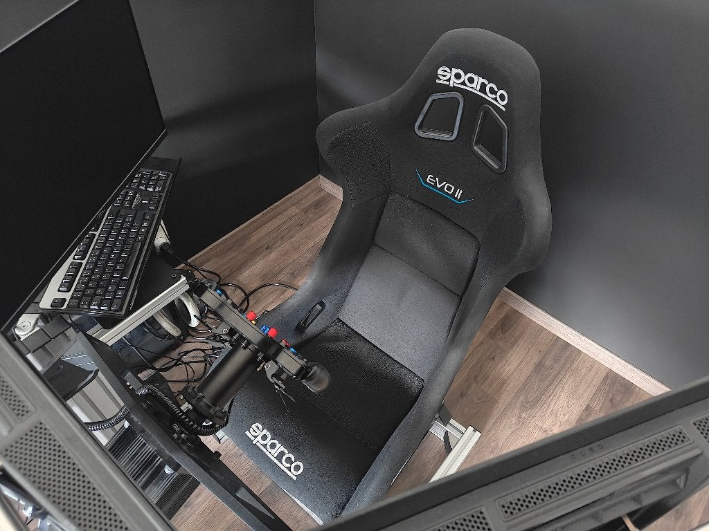 Sparco Evo II Kuipstoel, Ophalen, Gebruikt