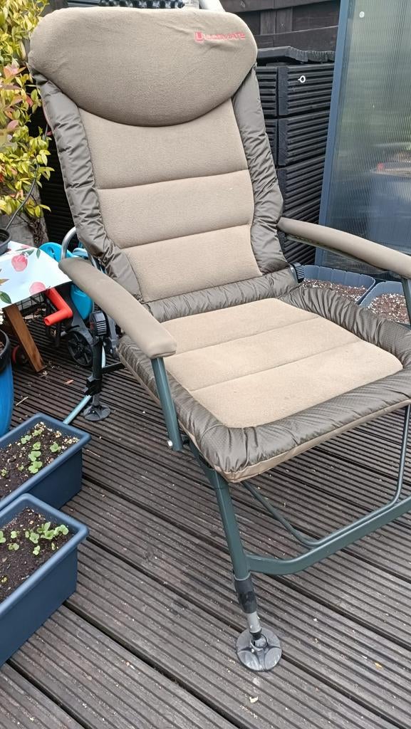 Ultimate Arm Chair Deluxe Karperstoel, Watersport en Boten, Ophalen