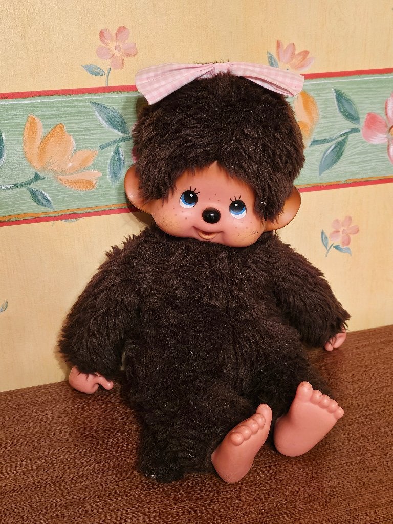 Monchhichi knuffel 45 cm, Ophalen, Gebruikt, Middelgroot (20 tot 80 cm)