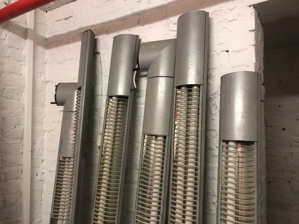 luminaires, Enlèvement