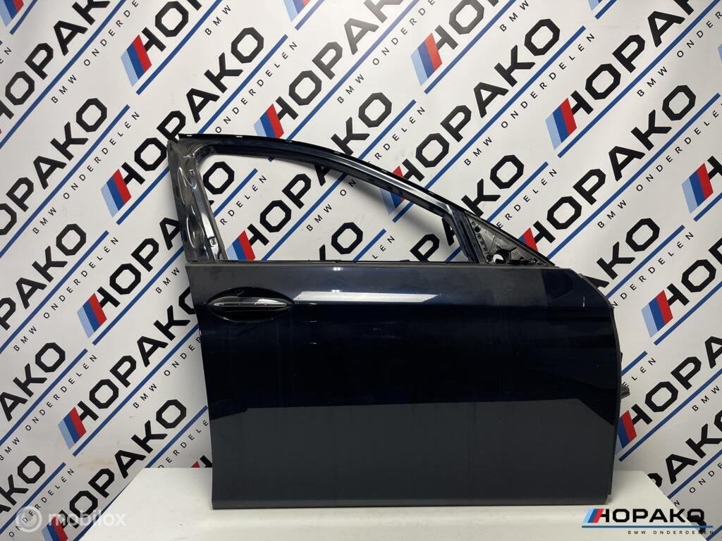 BMW 5 serie F10 F11 | voordeur rechts | Carbonschwarz 416, Enlèvement ou Envoi, Einsteinlaan 5, Rijnswijk, Utilisé, Porte