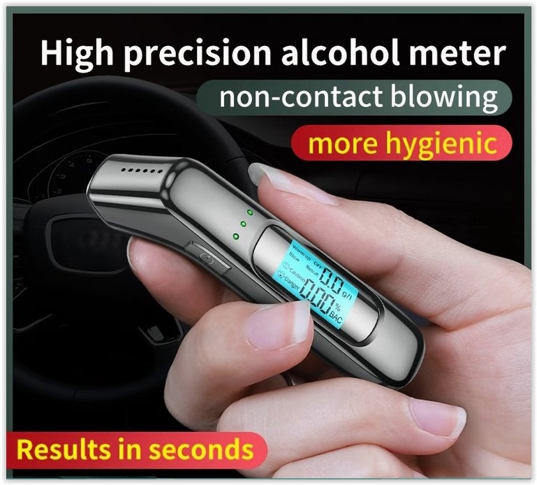 Alcoholtester, alcoholmeter, detectie van rijden onder invlo, Auto-onderdelen, Ophalen of Verzenden, Nieuw, Amerikaanse onderdelen