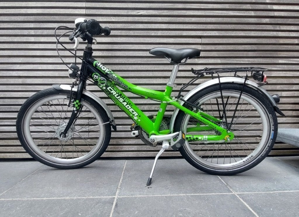 Puky crusador 20 inch kinderfiets - 3 versnellingen, Ophalen, Gebruikt, Puky, Terugtraprem