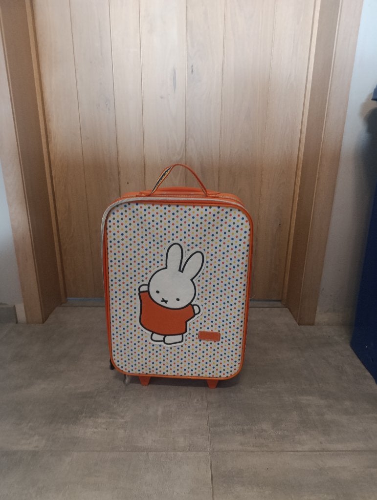 Kindervalies nijntje, Handtassen en Accessoires, Koffers, Ophalen, Wieltjes, 50 tot 60 cm, Zo goed als nieuw
