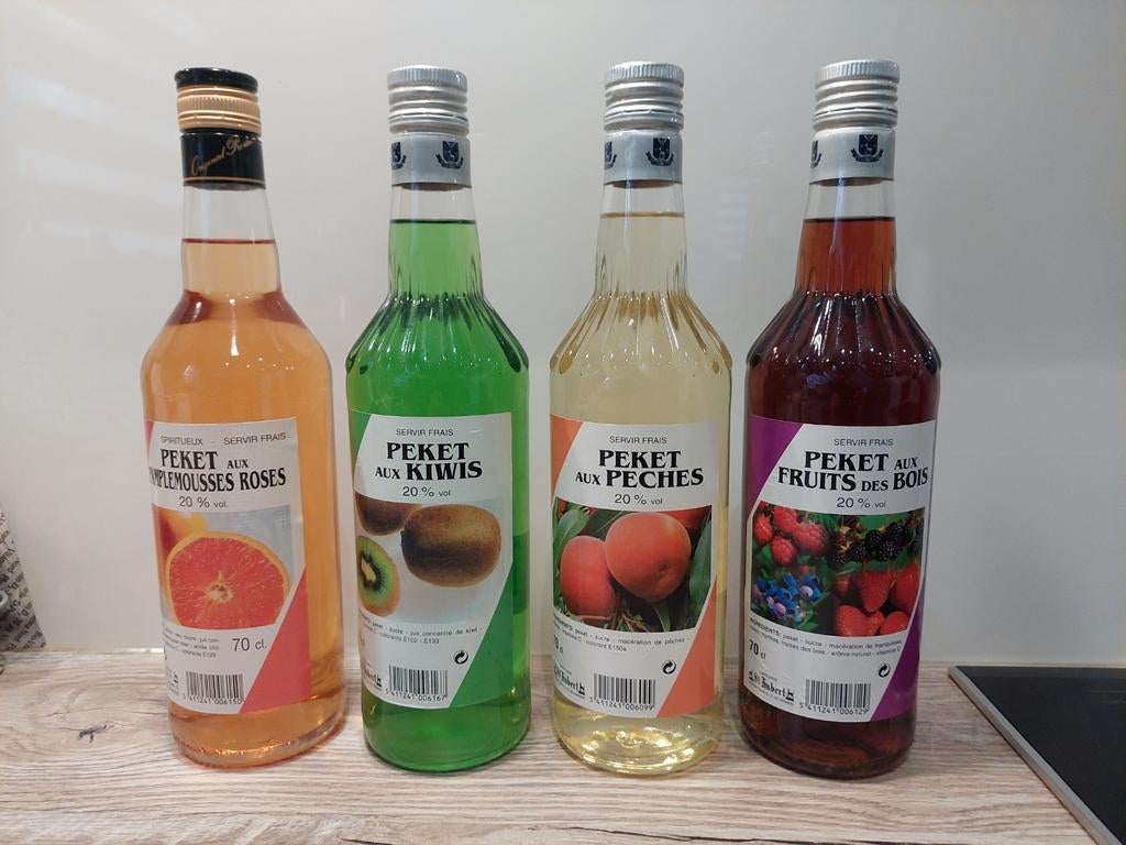 Peket fruité, Enlèvement