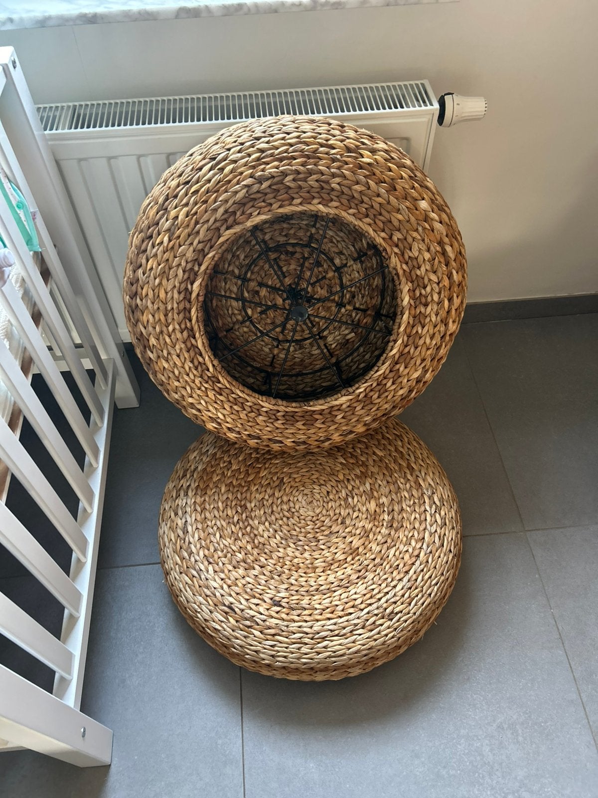 Rieten decoratie, Ophalen, Zo goed als nieuw