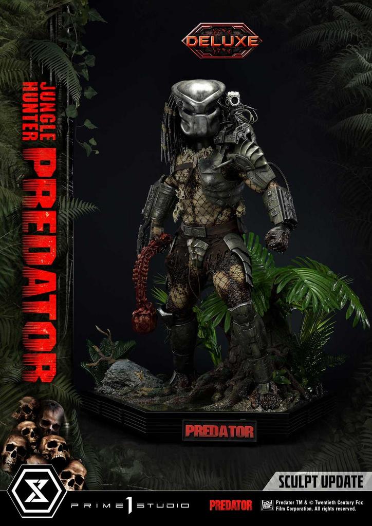 Prime 1 Studio Jungle Hunter Predator Deluxe Statue Alien, Verzamelen, Beelden en Beeldjes, Zo goed als nieuw, Fantasy, Ophalen