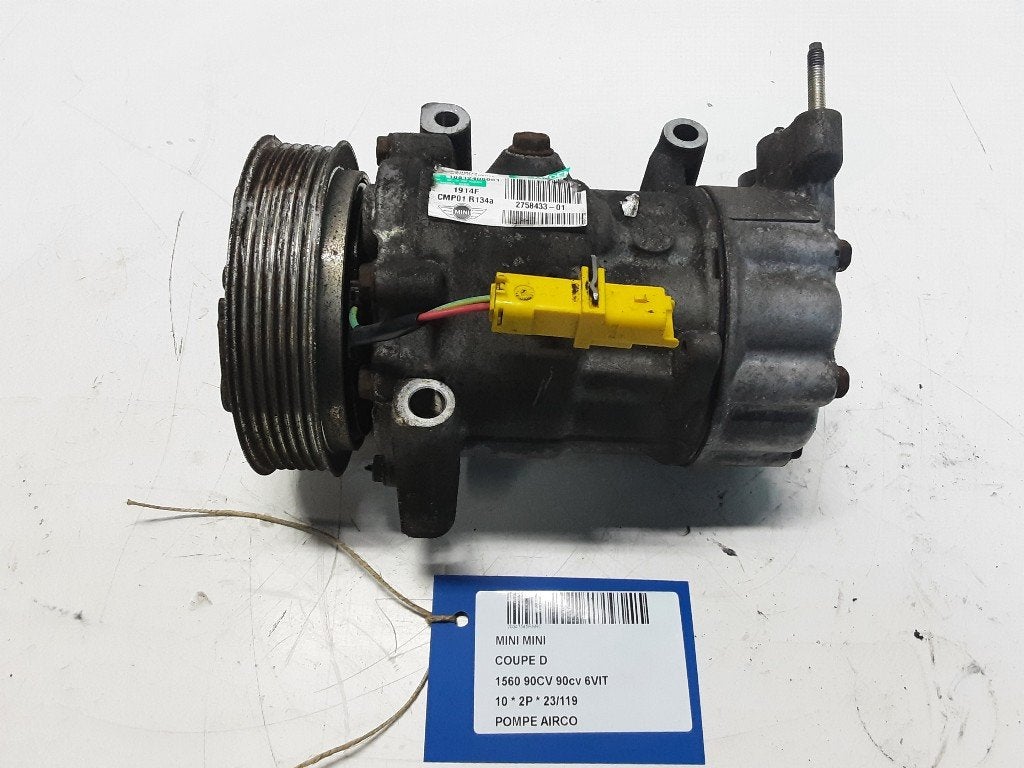 COMPRESSEUR CLIMATISATION Mini Mini (R56) (10812406061), Petuelring 130
80809  München, DE, Mini, Utilisé, Minikundenbetreuung@mini.de