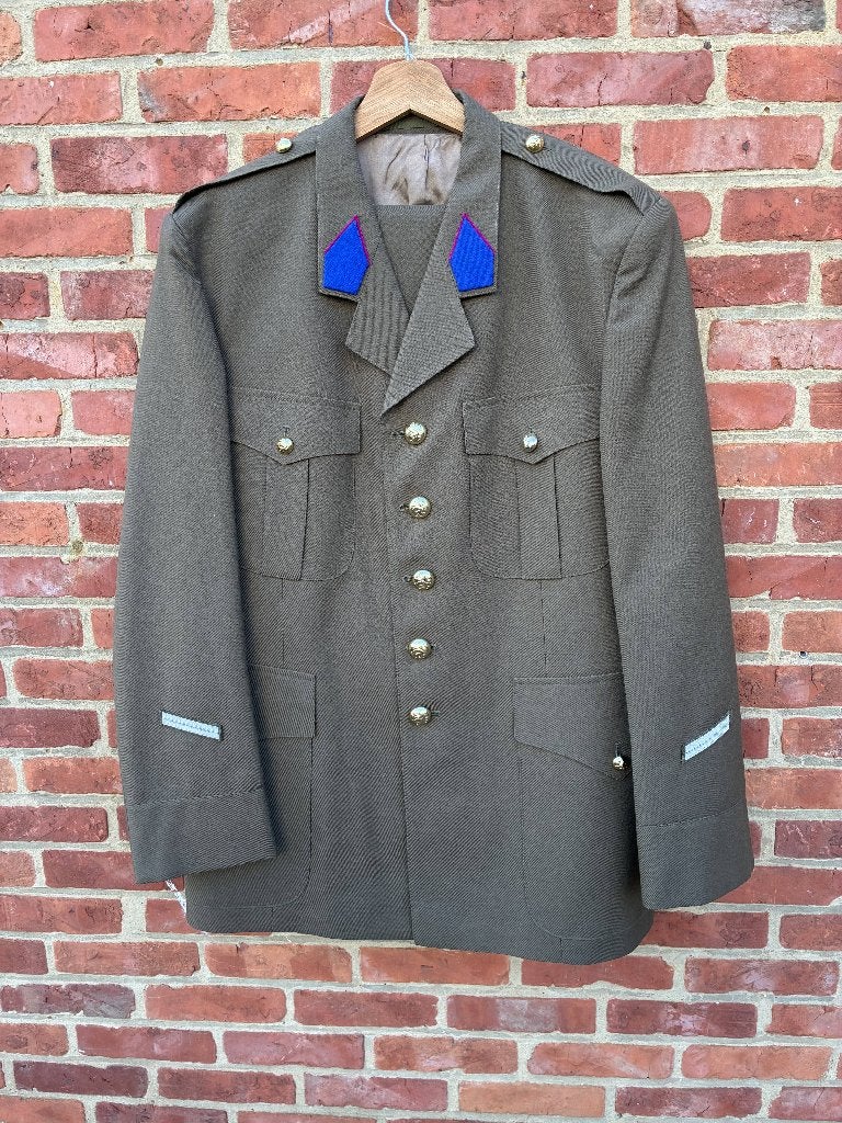 ABL, Tenue#7 veste + pantalon ,1989, Taille 52EL., Enlèvement ou Envoi, Armée de terre, Vêtements ou Chaussures