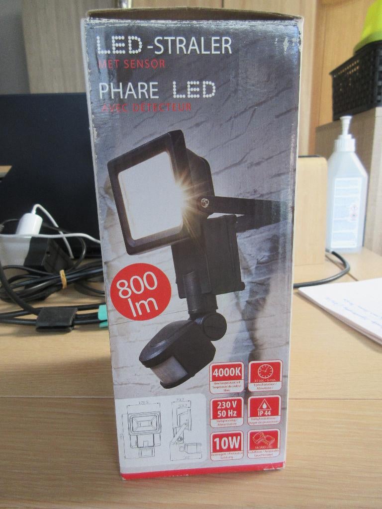 led straler 800m met detector nieuw !!!, Tuin en Terras, Ophalen, Led