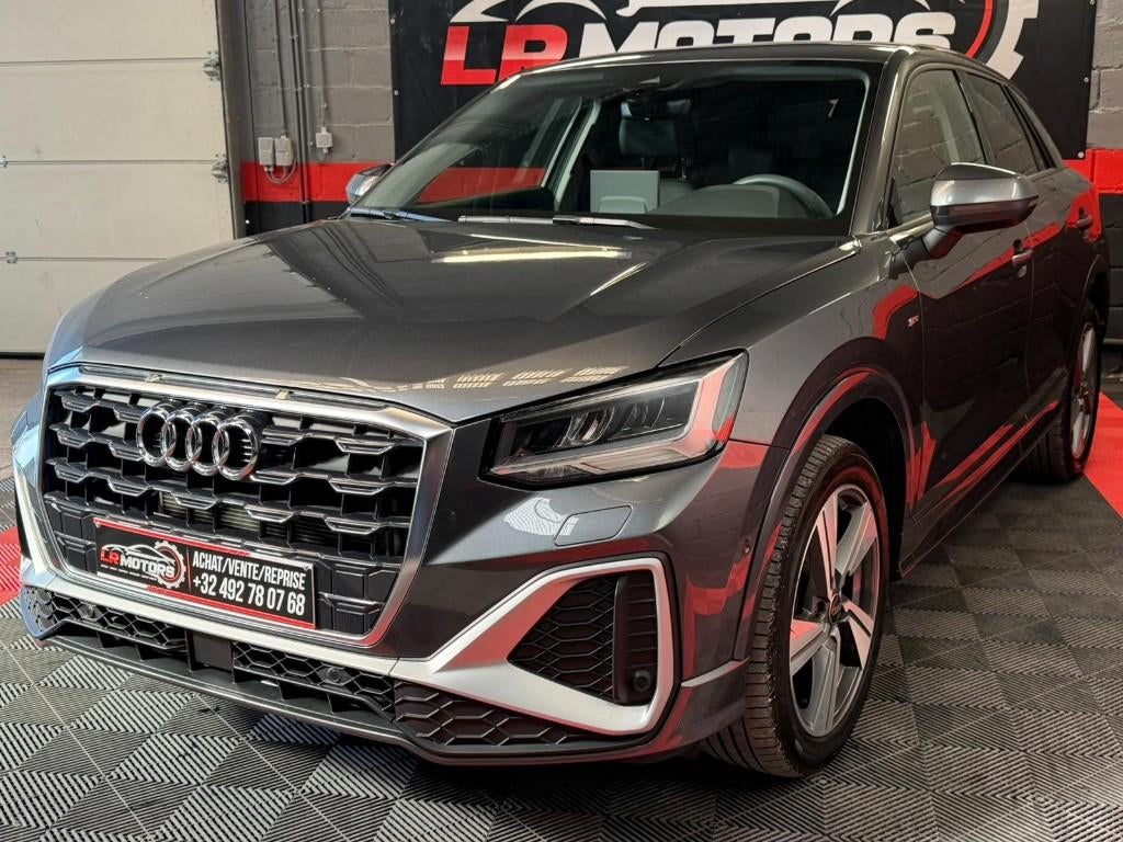 * Audi Q2 S-LINE/30TFSI Ultra//2024//Garantie**, Auto's, Leder, Bedrijf, 3 cilinders, SUV of Terreinwagen