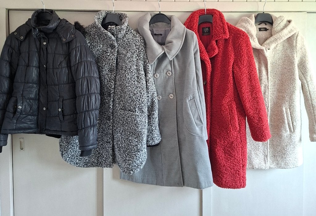 Jassen  5 stuks, Kleding | Dames, Jassen | Winter, Ophalen, Zo goed als nieuw, Maat 38/40 (M)