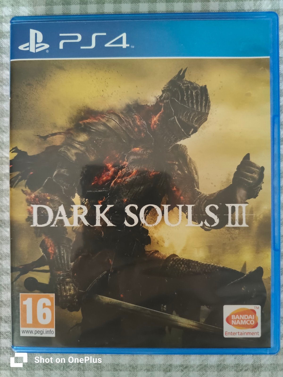 DARK SOULS 3 DISC PS4, Enlèvement