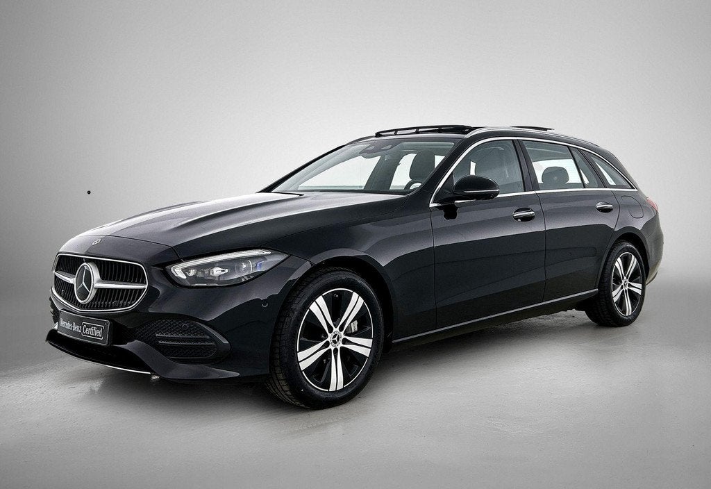 Mercedes-Benz C-Klasse 300 DE Break Luxury Line | Panoramisc, Auto's, Mercedes-Benz, Automaat, Plug-in hybride, 5 deurs, 240 kW