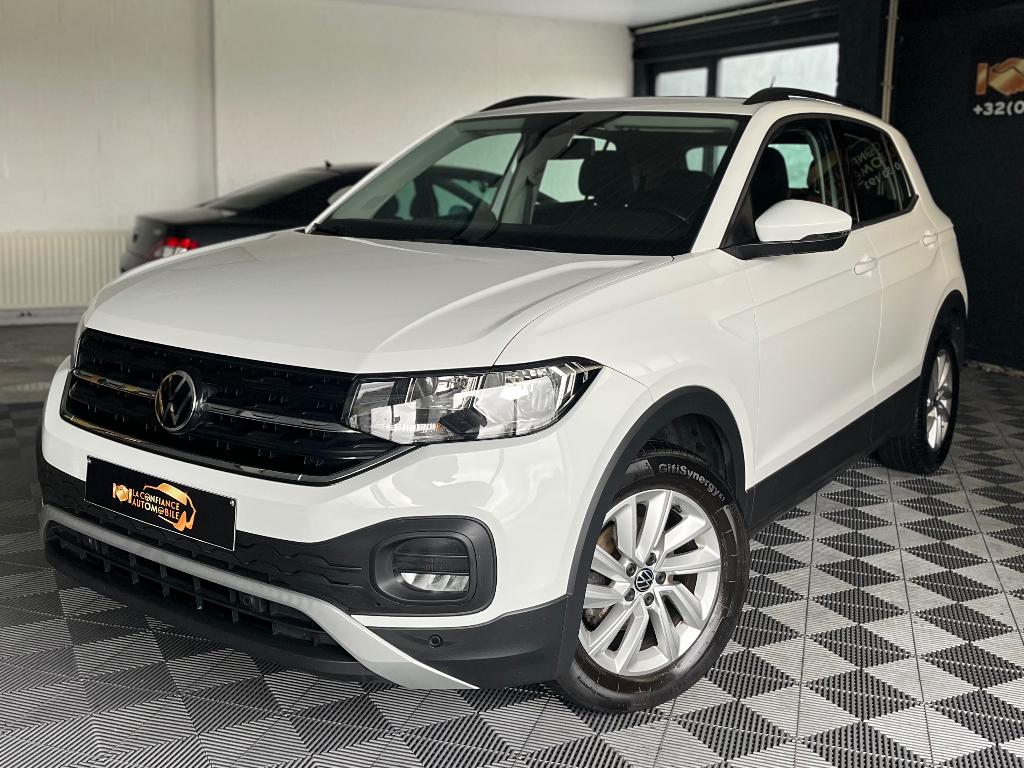 Volkswagen T-Cross 1.0TSI 1e eigenaarsgarantie 12 maanden, Auto's, Volkswagen, Voorwielaandrijving, Wit, 5 deurs, 3 cilinders