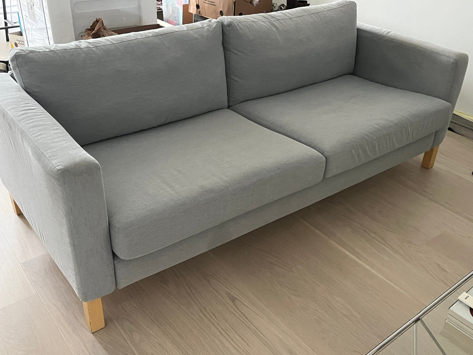 Zetel Ikea driezit, Ophalen, Gebruikt, Driepersoons, 75 tot 100 cm