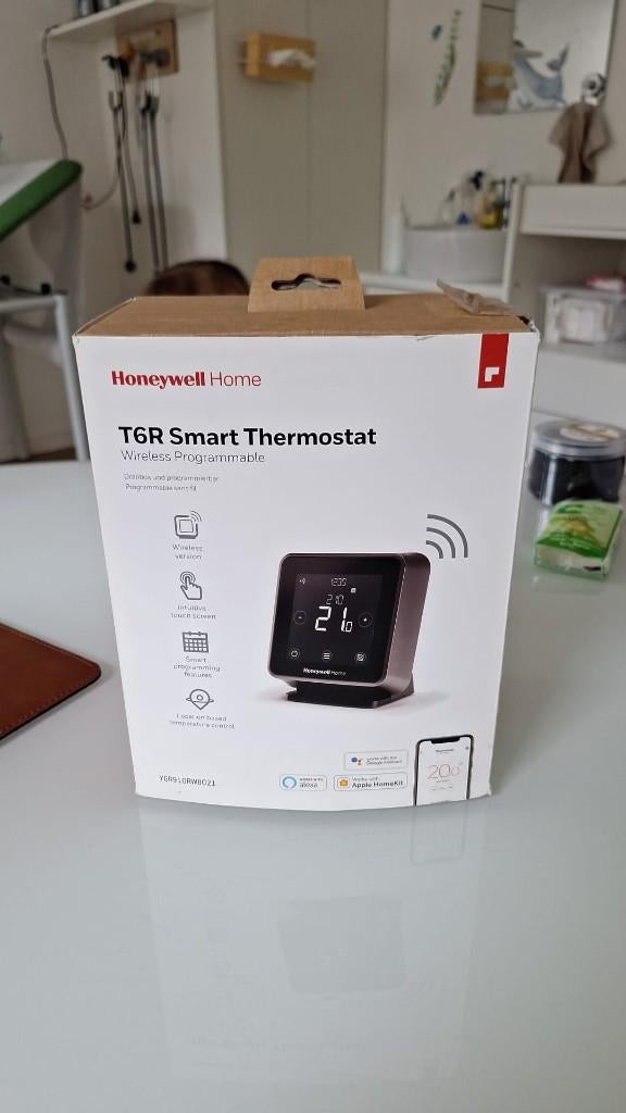 Honeywell T6R Thermostat, Doe-het-zelf en Bouw, Thermostaten, Ophalen, Slimme thermostaat, Zo goed als nieuw